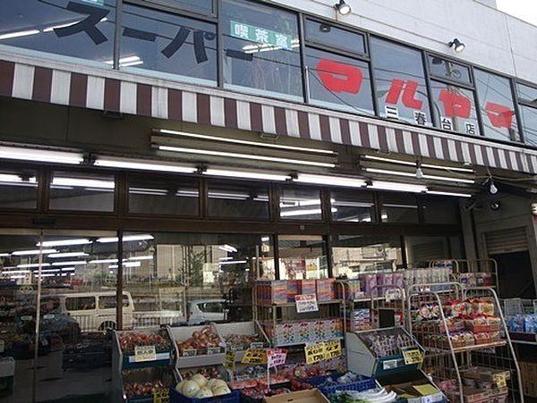 【周辺】スーパー・マルヤマ藤棚店本店まで400m