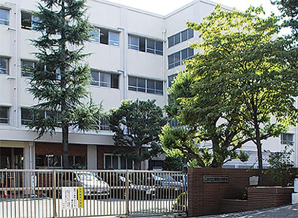 【周辺】横浜市立青葉台中学校まで1060m、自由と規律という考えが生徒に浸透しており、皆が自主的に活動する環境が整っています。