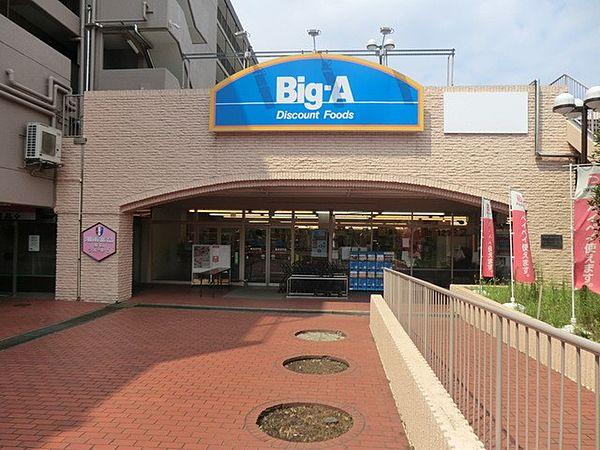 【周辺】ビッグ・エー 横浜平戸店　350m　食料品・日用品のディスカウントストア。営業時間は9時から21時。駐車場も完備しています。 