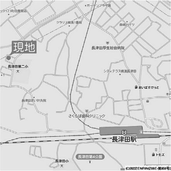 【地図】神奈川県横浜市緑区長津田町2409
