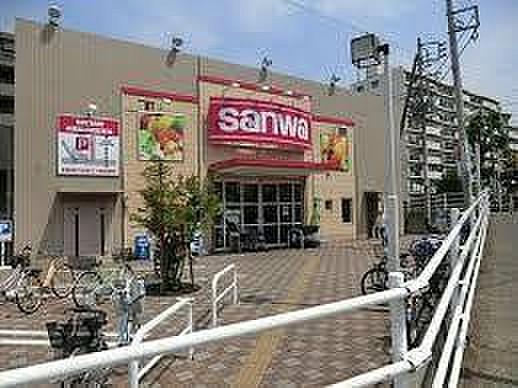 【周辺】sanwa東林間西口店まで709m