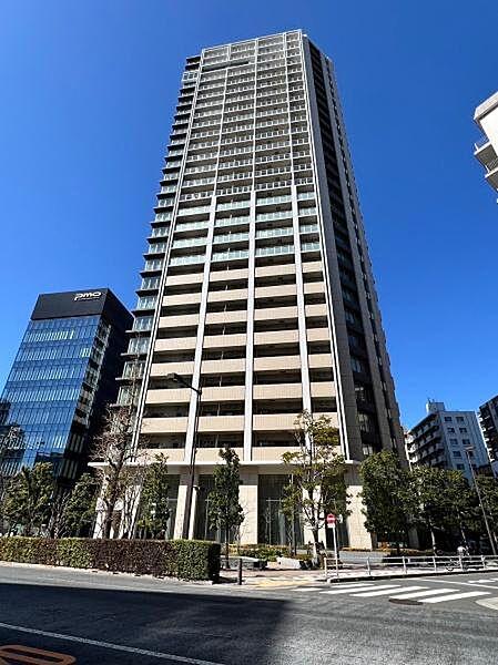 【外観】東京建物、三菱地所レジデンス旧分譲　大規模免震マンション