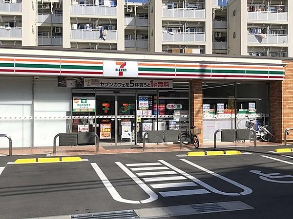 【周辺】セブンイレブン大阪喜連東4丁目店まで277m