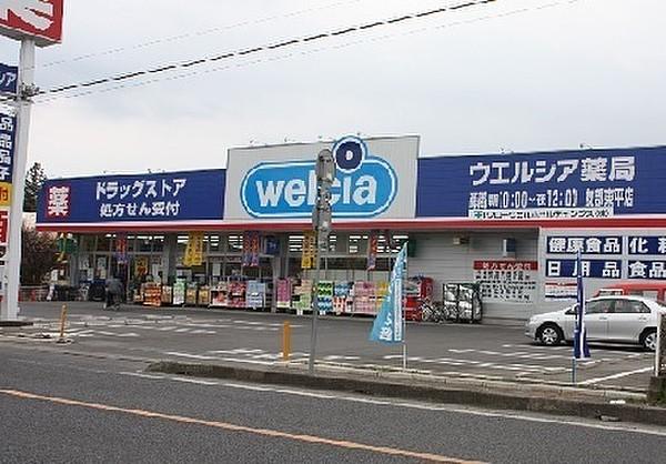 【周辺】ウエルシア平野加美東店まで395m