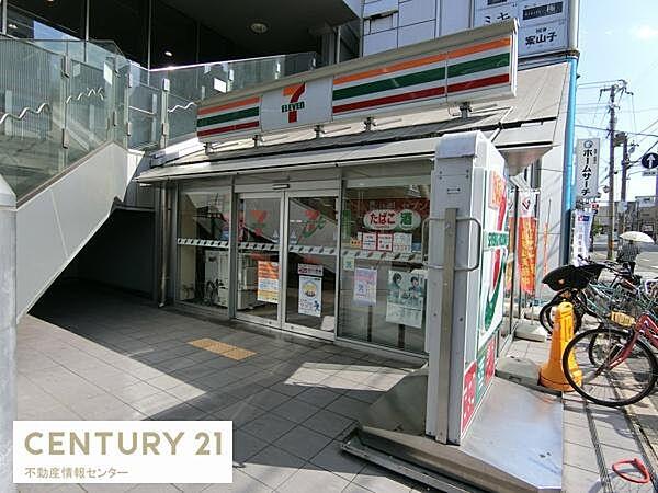 【周辺】セブンイレブン大阪西九条駅前店まで417m