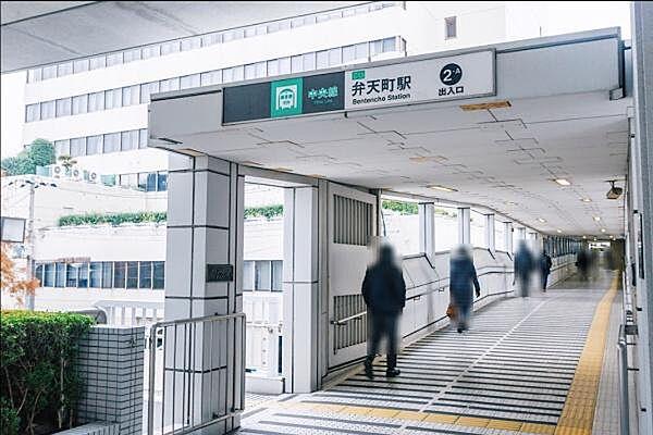 【周辺】弁天町駅(Osaka　Metro 中央線)まで880m