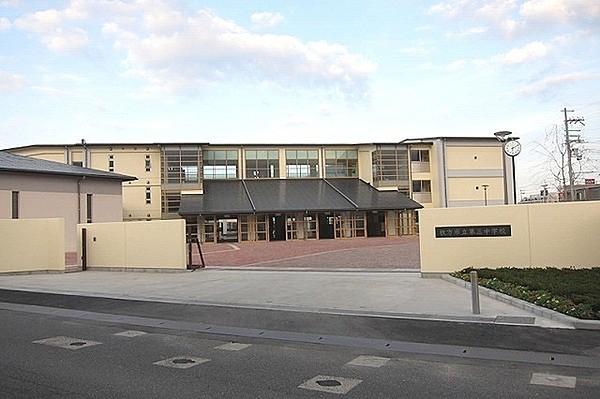 【周辺】枚方市立第三中学校まで1237m