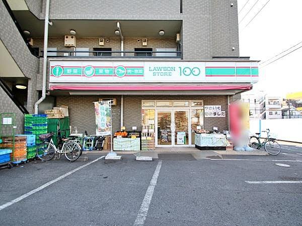 【周辺】ローソンストア100新座栗原店まで188m