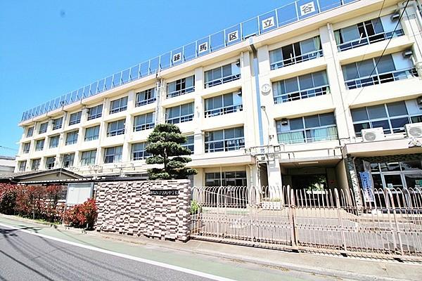 【周辺】練馬区立谷原中学校まで588m
