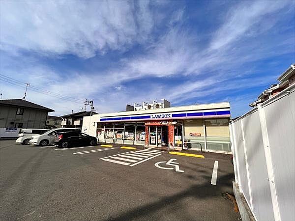 【周辺】ローソン ふじみ野松山店まで607m、24時間営業のコンビニエンスストア