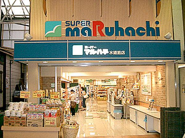 【周辺】スーパーマルハチ水道筋店まで48m