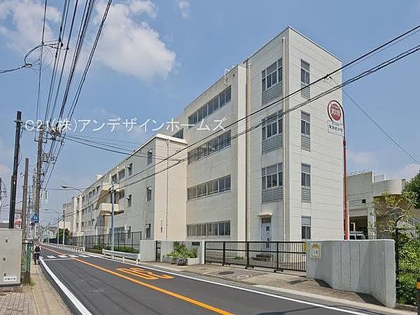 【周辺】横浜市立原中学校まで1224m