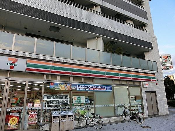 【周辺】セブンイレブン大阪新町3丁目店まで406m