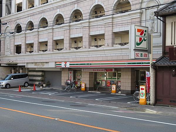 【周辺】コンビニ　セブンイレブン京都西陣郵便局店130M