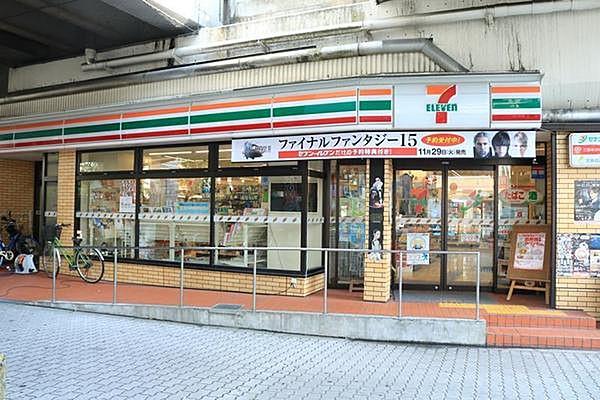 【周辺】セブンイレブン大阪三明町店まで418m