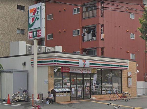 【周辺】セブンイレブン大阪西中島6丁目店まで457m