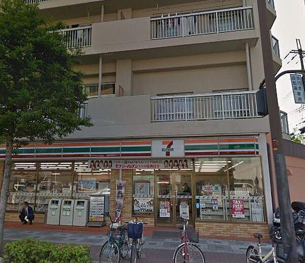 【周辺】セブンイレブン大阪東中島1丁目店まで449m