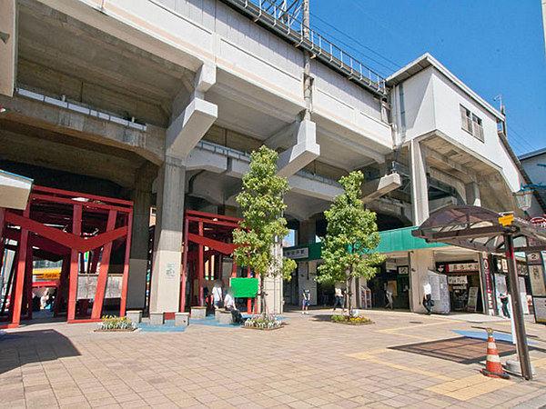 【周辺】新松戸駅(JR 常磐線)まで444m、徒歩約3分通勤・通学に便利ですね