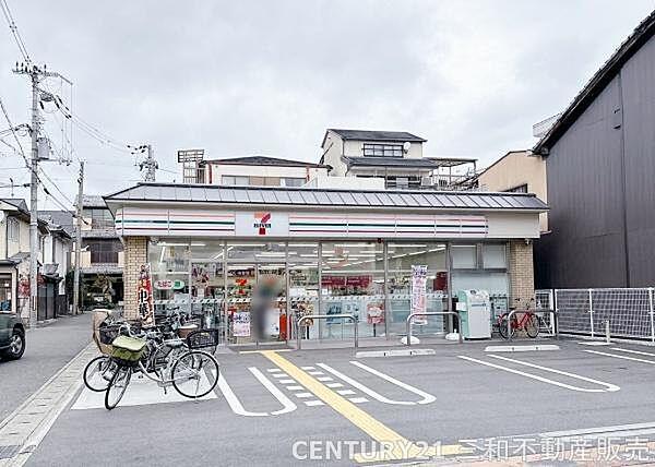 【周辺】セブンイレブン京都太秦大映通店まで160m、営業時間：24時間営業