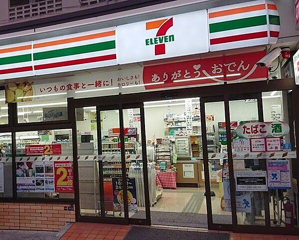 【周辺】セブンイレブン大阪鶴橋駅西店まで283m