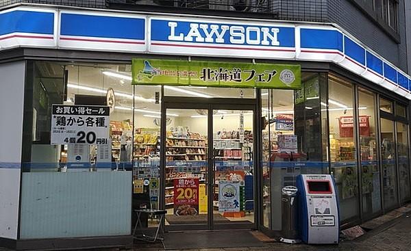 【周辺】ローソン日本橋4丁目店まで412m