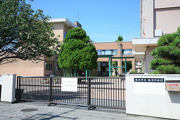 【周辺】鵠沼中学校まで1195m