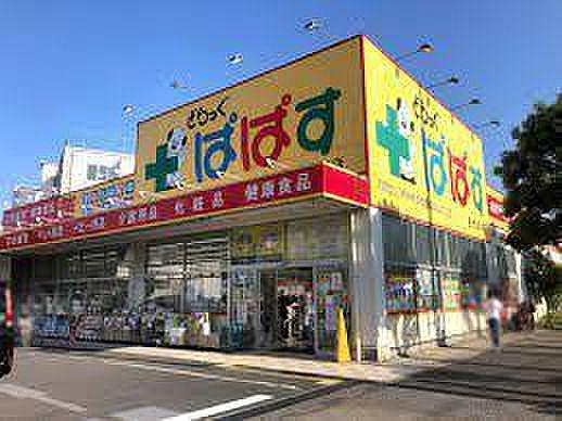 【周辺】どらっぐぱぱす西竹の塚店まで371m、どらっぐぱぱす西竹の塚店