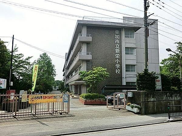 【周辺】草加市立新栄小学校まで126m