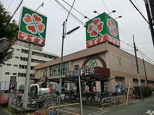【周辺】ライフ東尾久店まで1589m