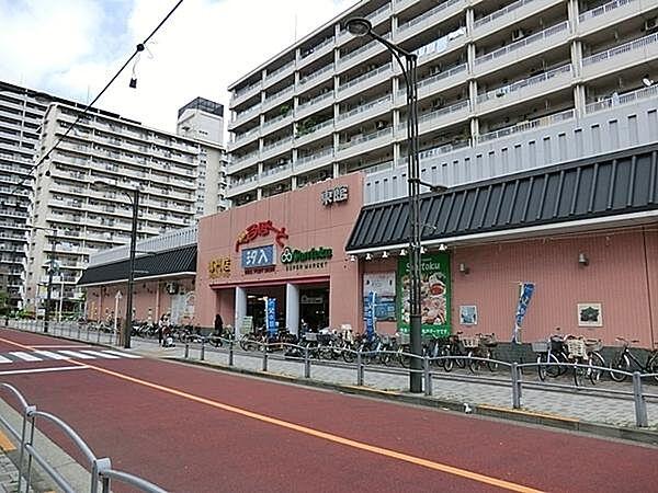 【周辺】スーパーマーケット三徳汐入店まで2032m